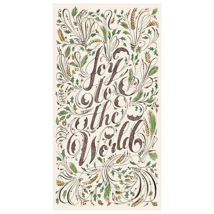 Joy to the World Guest Napkin