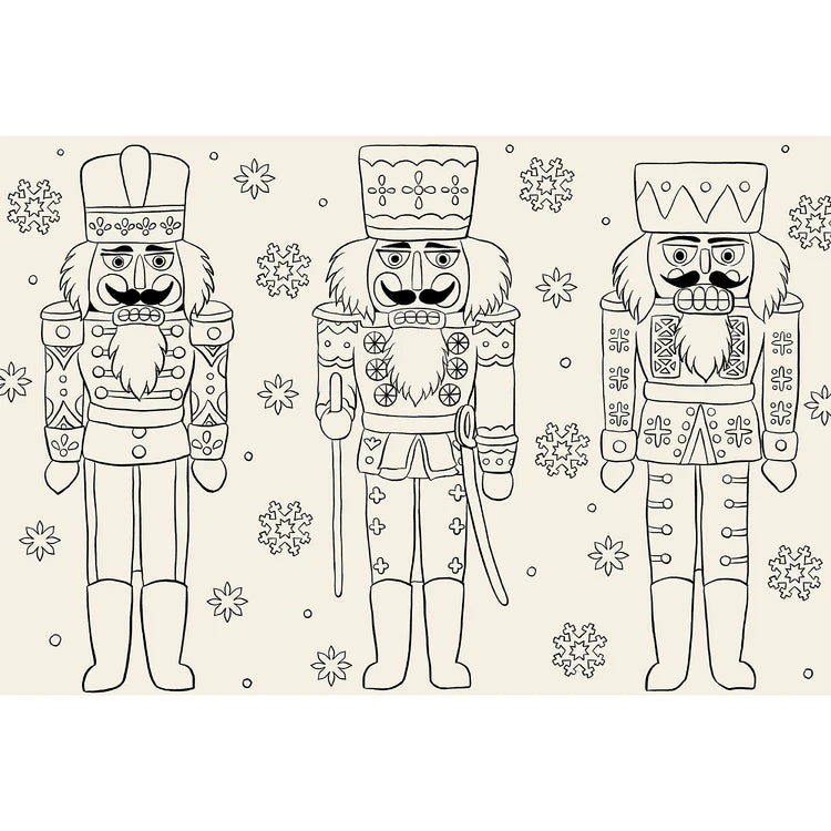 Hester & Cook Die-cut Christmas Coloring Placemat