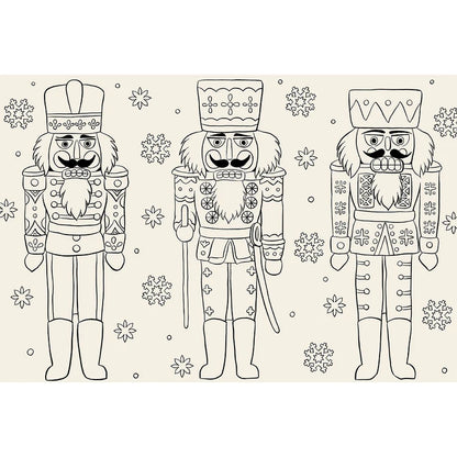 Hester & Cook Die-cut Christmas Coloring Placemat