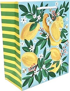Lemon Blossom-Gift Bags-Medium Tote