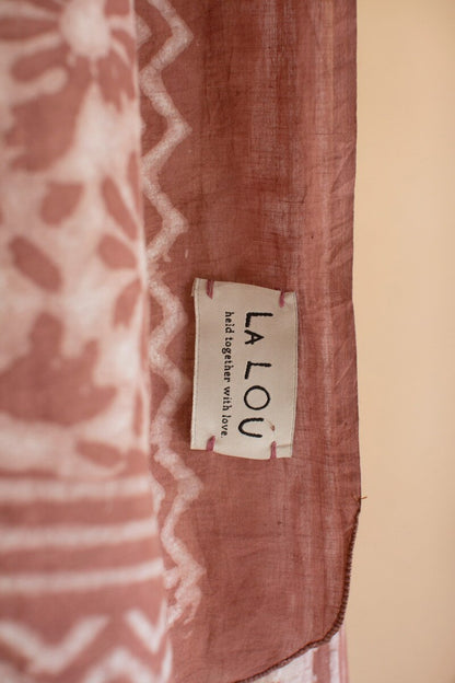 Mud-Block-Printed Scarves
