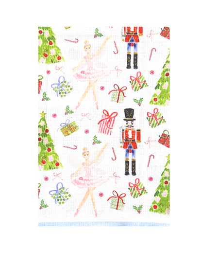 Nutcracker Ballet Tea Towel - Double Sided
