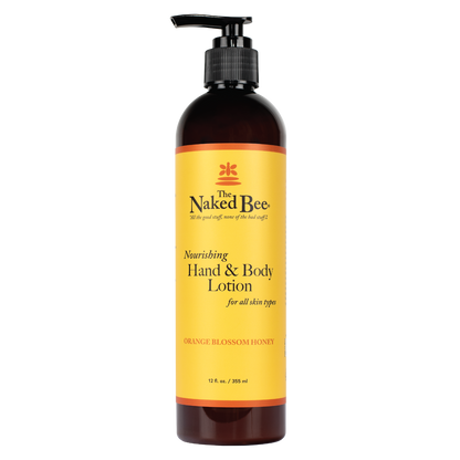 Orange Blossom Nourishing Honey Hand & Body Lotion Pump