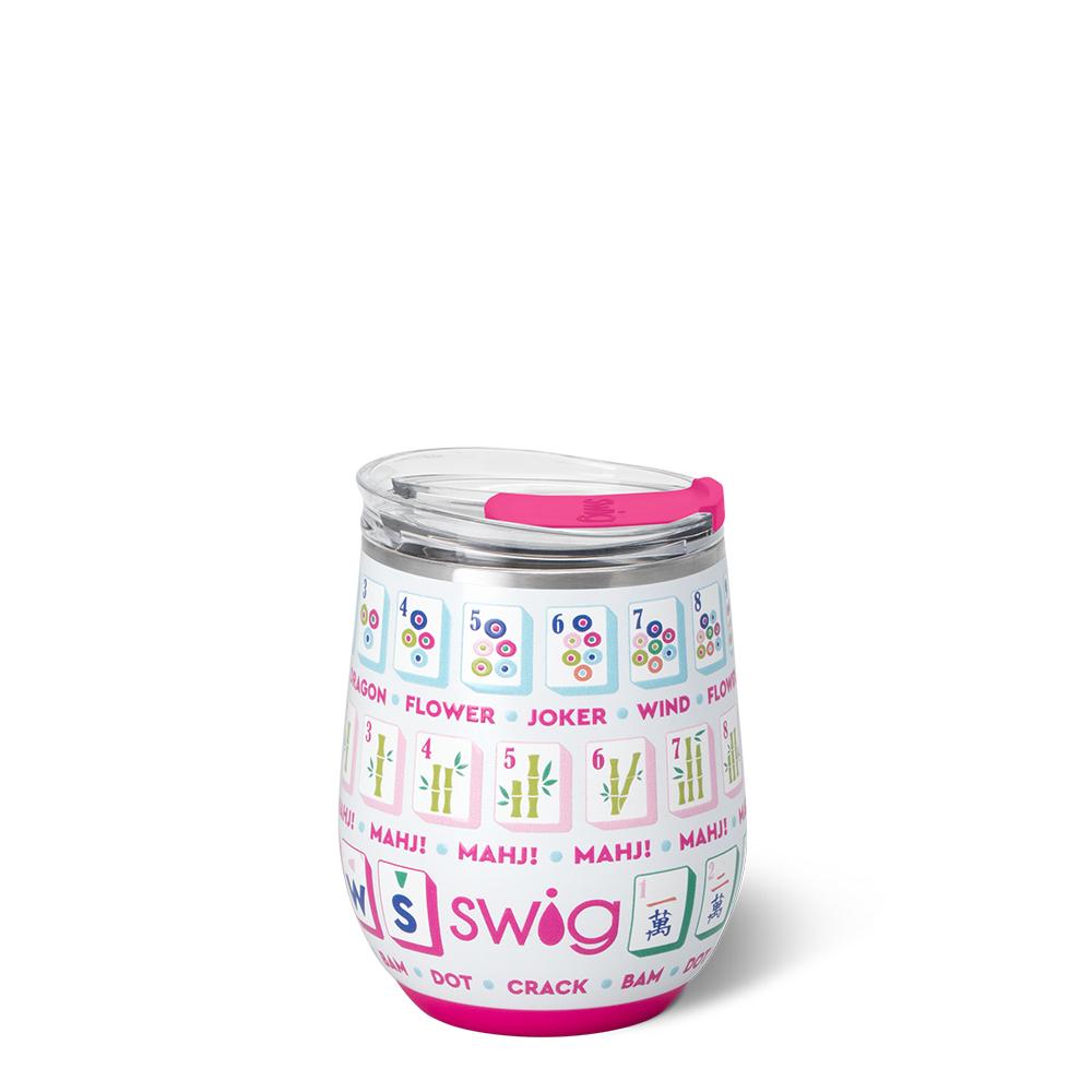 Mahjong Stemless Wine Cup
