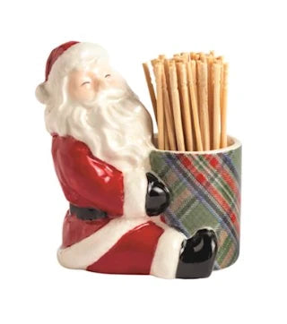 Tartan Toothpick Caddy Sets