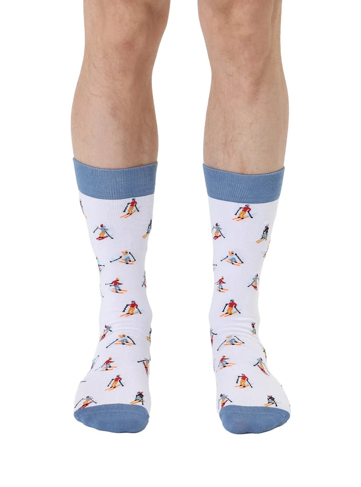 Holiday Men.s Bamboo Crew Socks