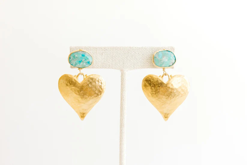 Cross My Heart Earrings