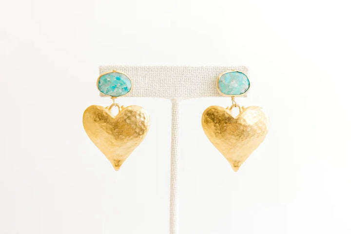 Cross My Heart Earrings