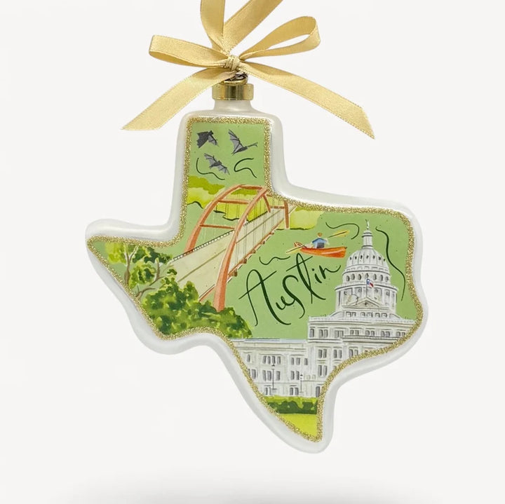 Austin Catherine Cartie City Capsule 2026 Texan Christmas Ornament