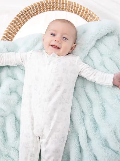 Snap Romper - Nursery Toile