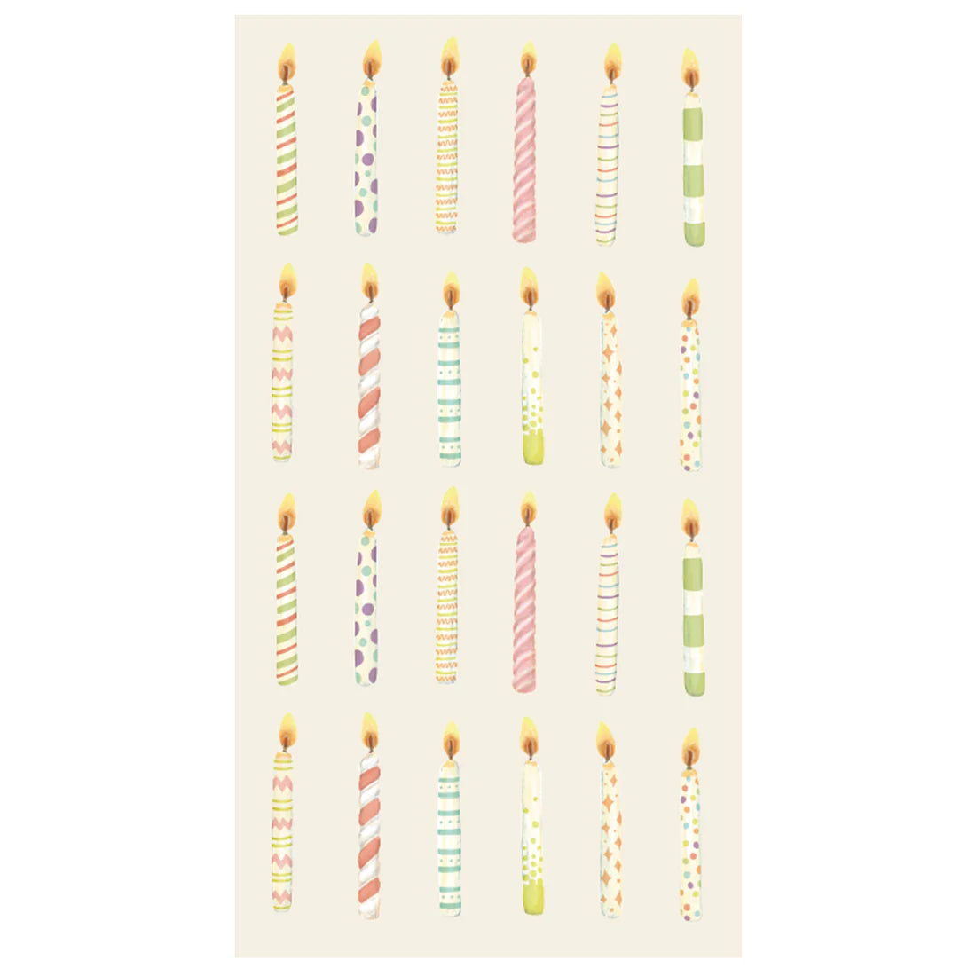 Birthday Candle guest Napkins