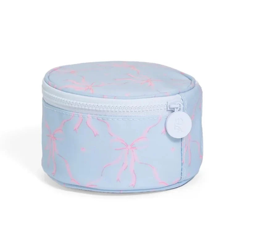 Eloise Bow Jewlry Round Case