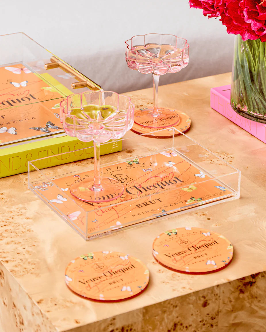 Bubbly Butterfly Coasters