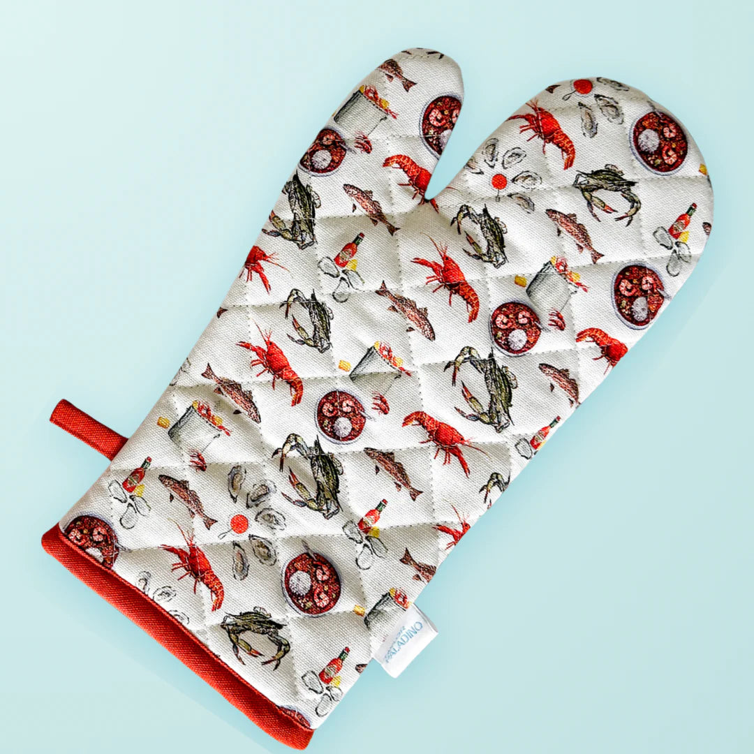 Cajun Cuisine Oven Mitt