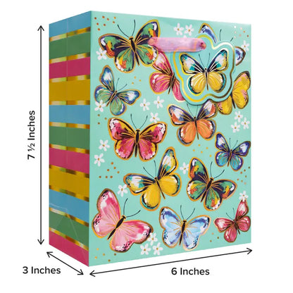 Colorful Butterflies – Gift Bags – Small Tote
