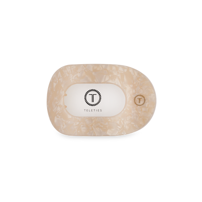 Flat Round Hair Clip | Small | Soft Surf
