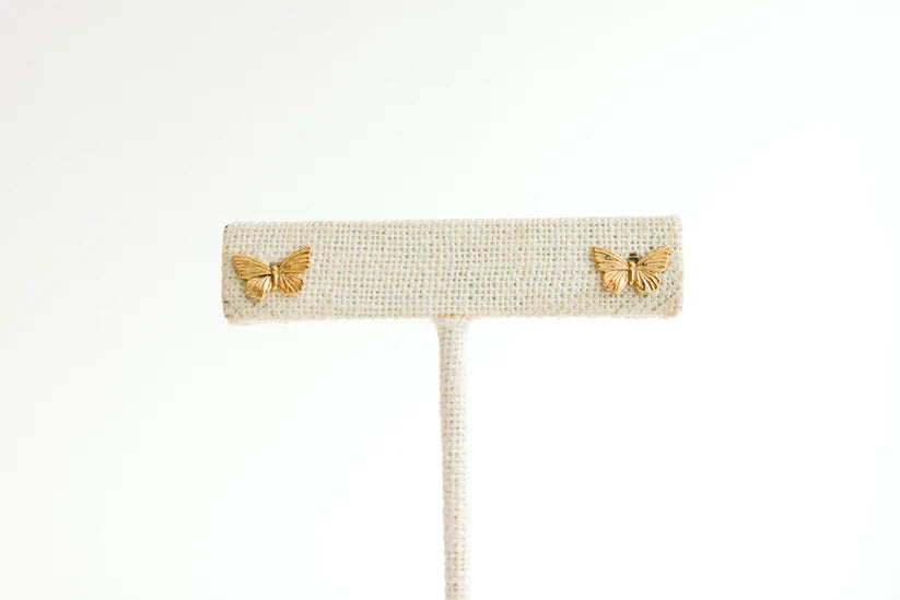 Dainty Butterfly Earrings