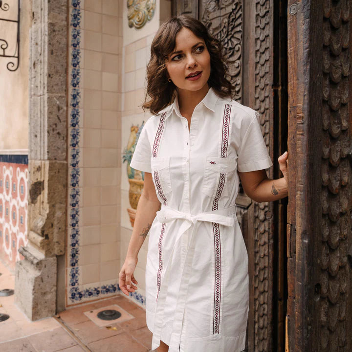 Tejas Guayabera Dress