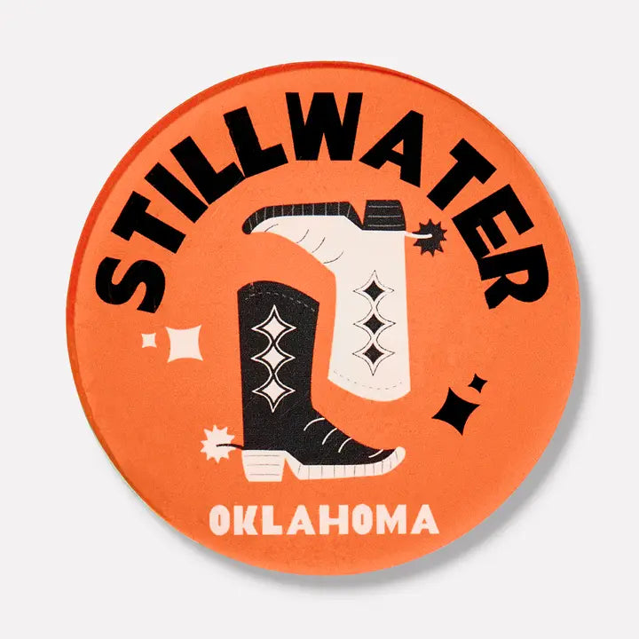 Stillwater, Oklahoma Acrylic Drink Coaster