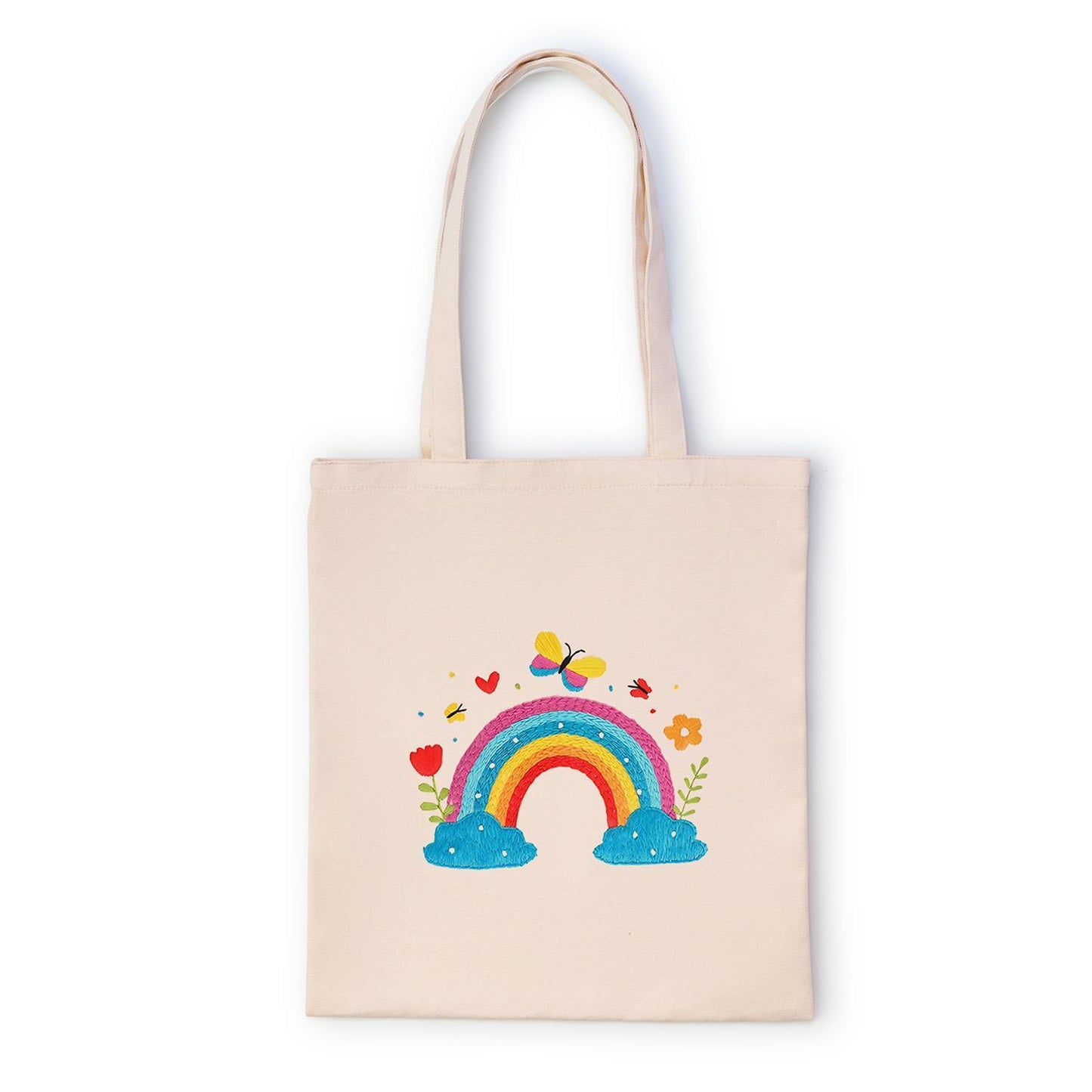 Crafty Nook Stich Embroidery Tote Bag Kit in Gift Box Assorted 3 Designs