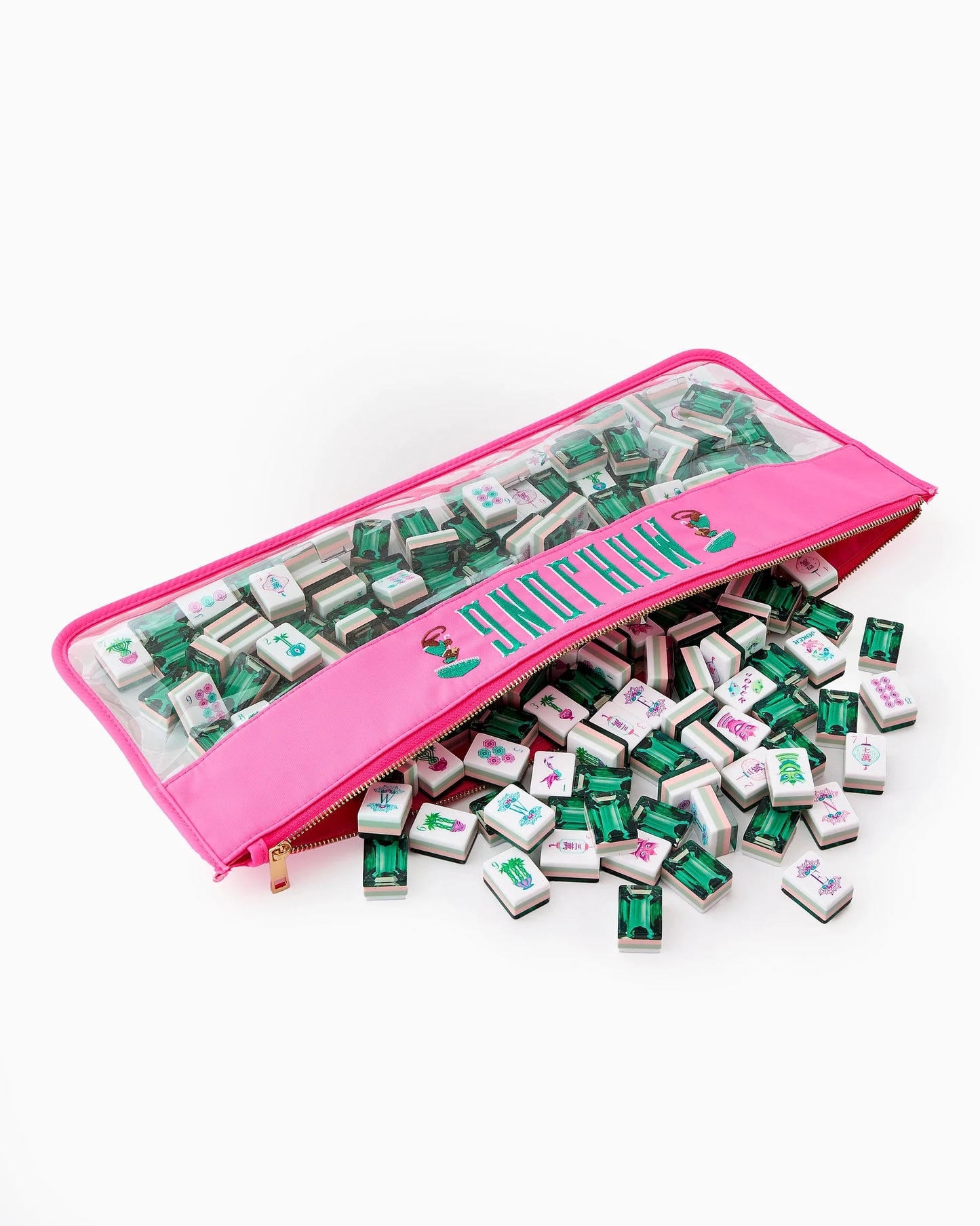 Emerald Majong Tiles