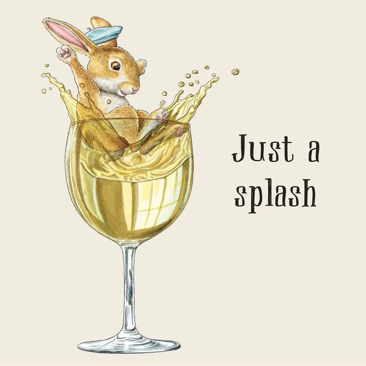 Just a Splash Cocktail Napkin