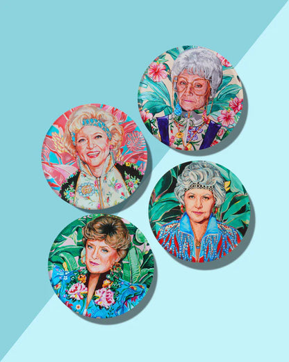 Golden Gals Coasters