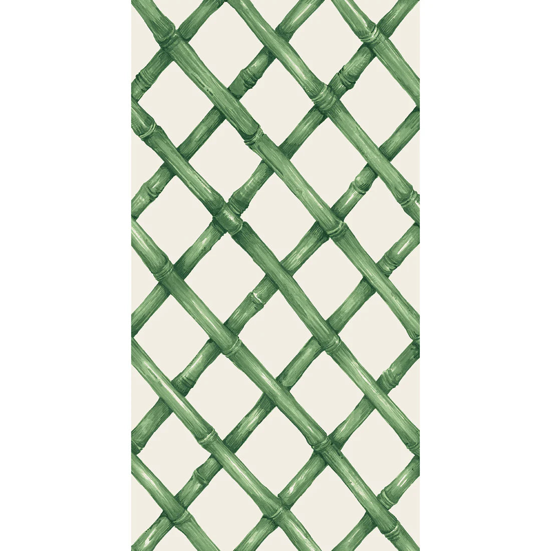 Green Lattice Guest Napkin Pack