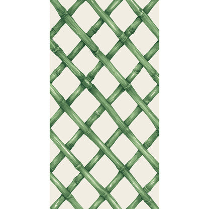 Green Lattice Guest Napkin Pack