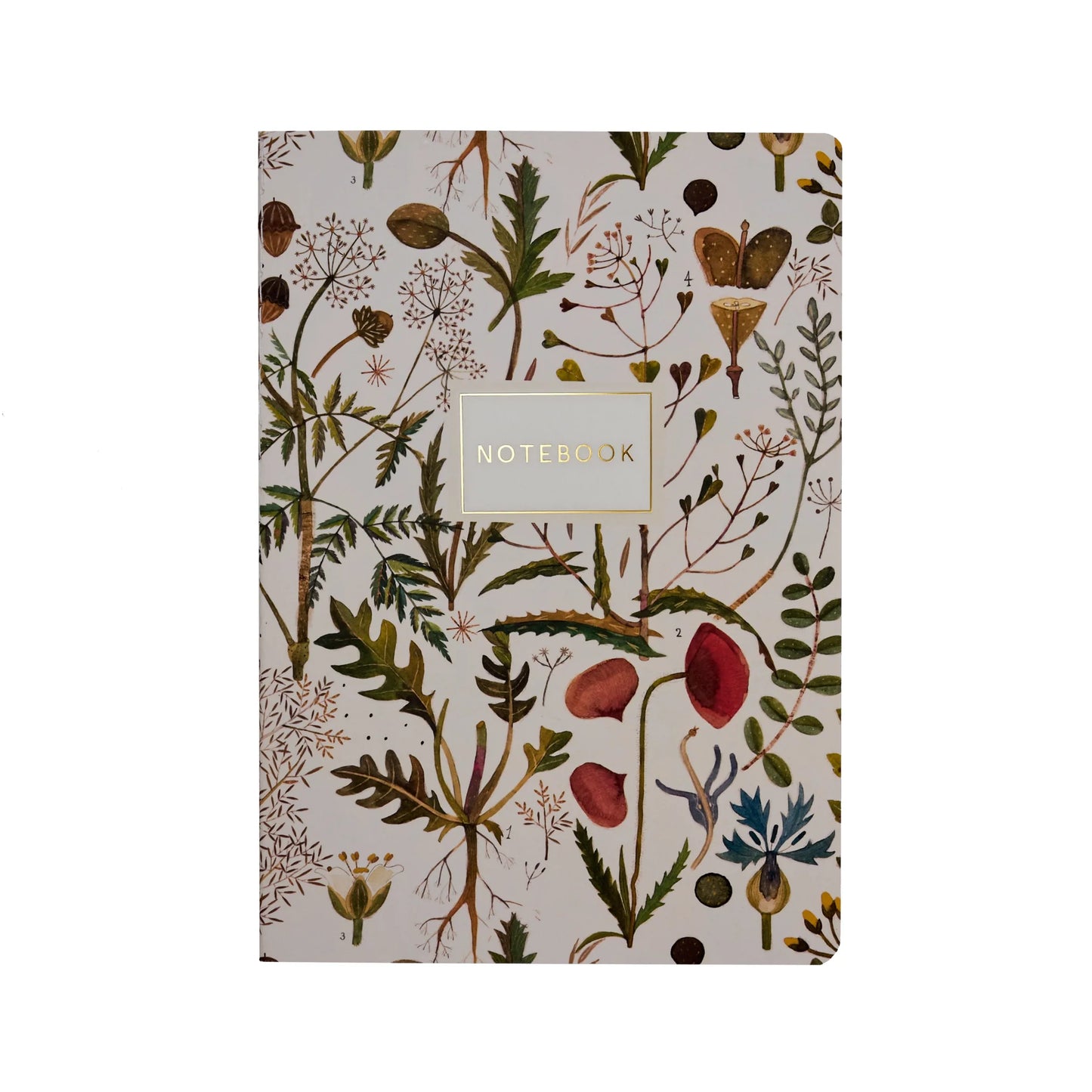 Floral Notebook in Passport Size