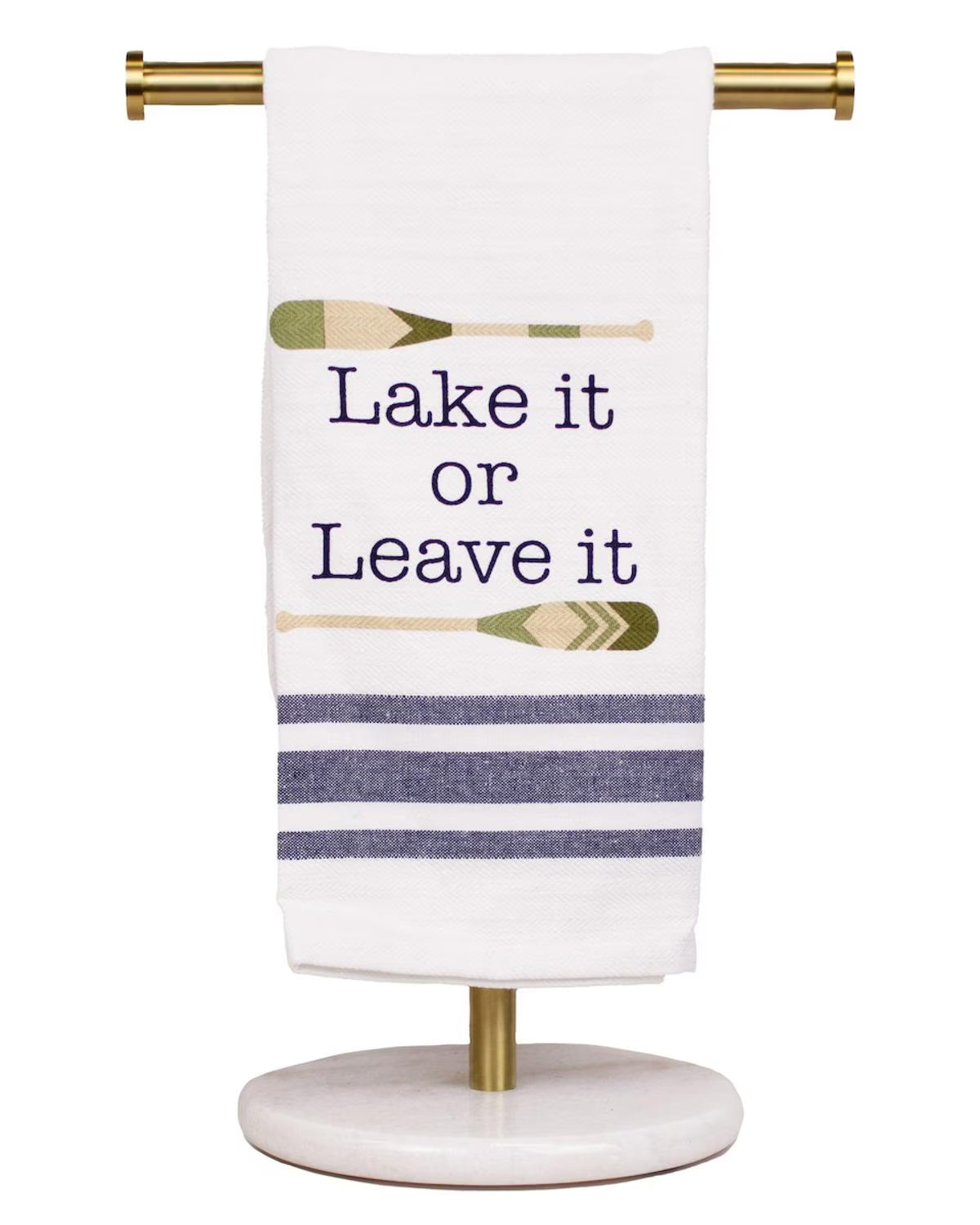 Lake It or Leave It Kitchen Hand Towel