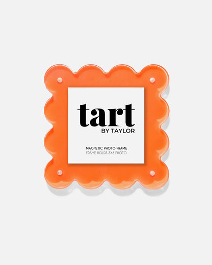 Neon Orange Mini Acrylic Picture Frame