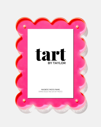Neon Pink Acrylic Picture Frame