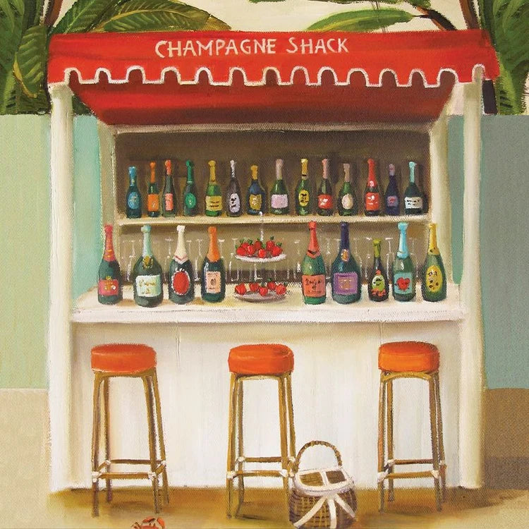 Champagne Shack Cocktail Napkin