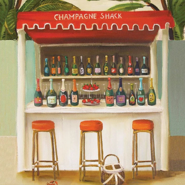 Champagne Shack Cocktail Napkin
