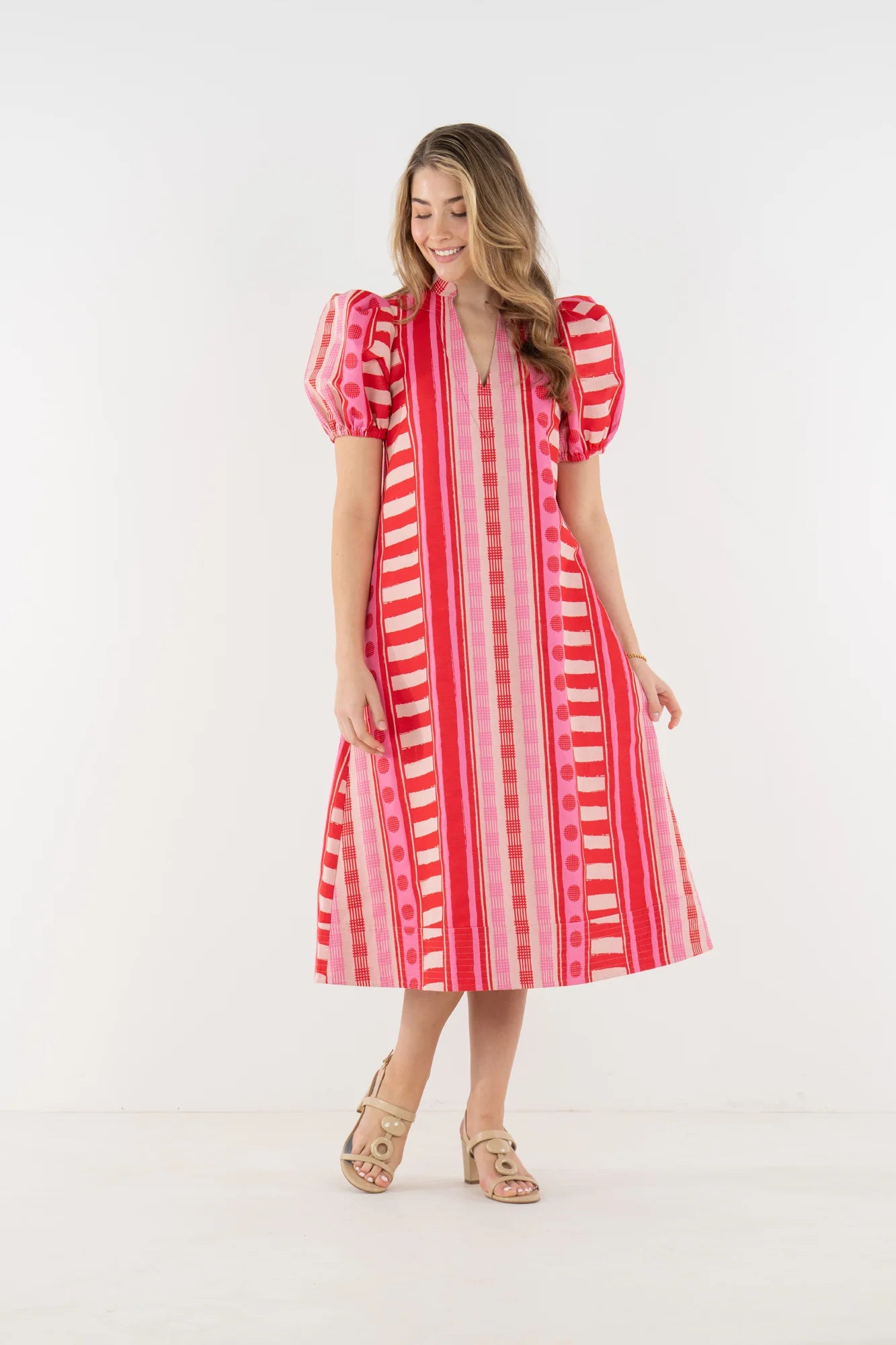Peach Jubilee Hampton Dress