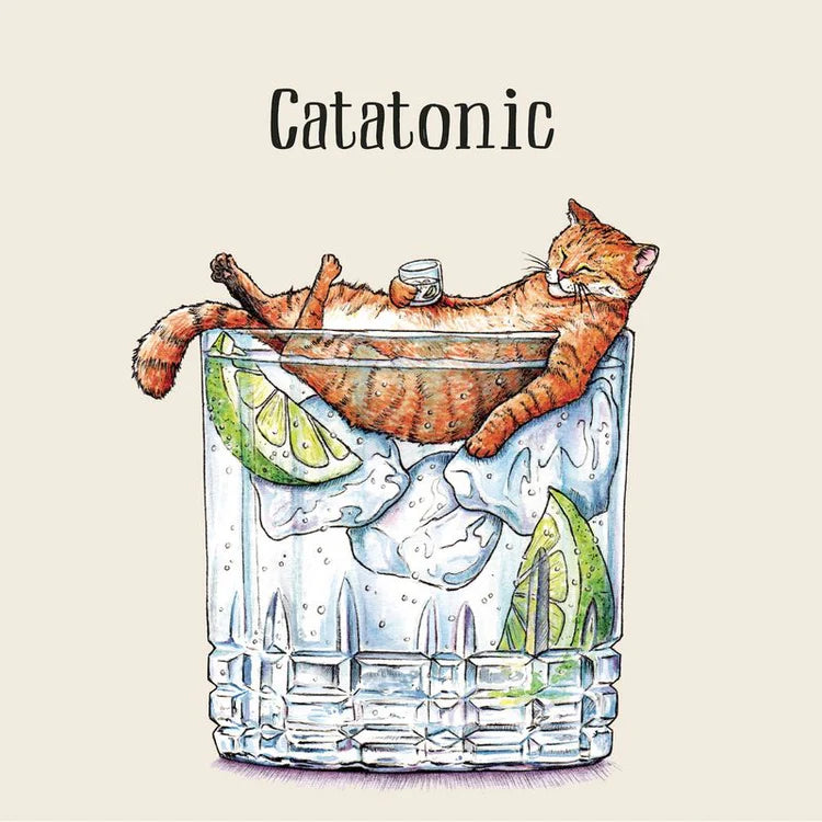 Catatonic Cocktail Napkin