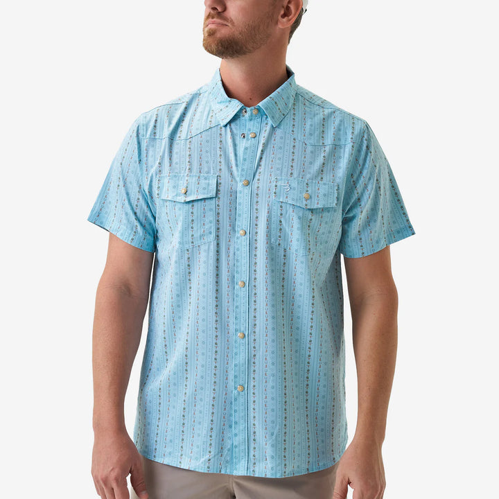 Ranch Blue Jean Performance Western Shirt