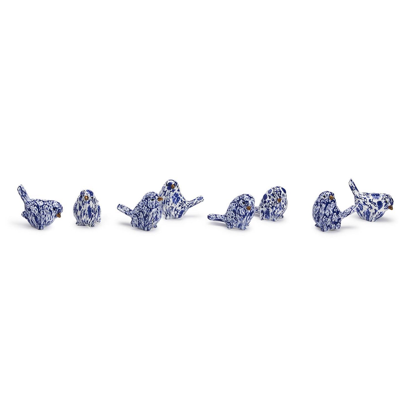 Chinoiserie Blue Floral Robin