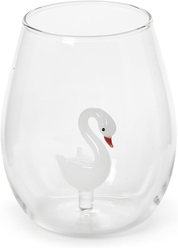 Swan Wine Glass