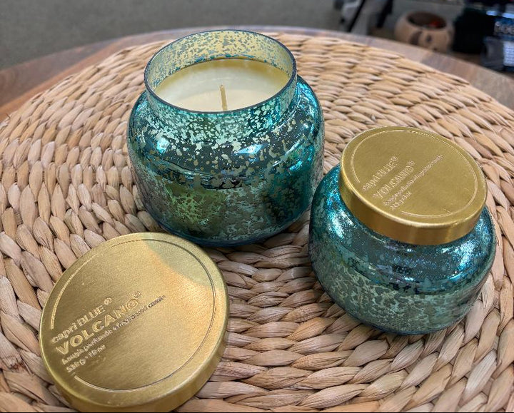 Volcano Aqua Opaline Signature Candle - 19oz
